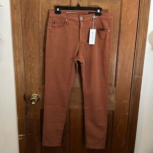 AG Farrah Ankle High-Rise Skinny Jeans Size 31
